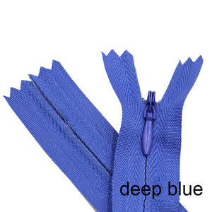 Haut <span class=keywords><strong>de</strong></span> gamme Invisible Nylon <span class=keywords><strong>fermeture</strong></span> éclair haute qualité larme tête longueur personnalisée fermer fin couleur pour femmes robe matelas randonnée sacs - Product Image 5