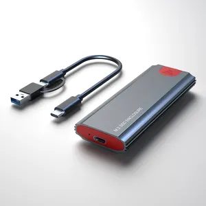 מתאם מארז M.2 NVMe SSD USB 3.1 Gen 2 10Gbps ל-NVMe PCIe מארז חיצוני עבור M2 NVMe SSD
