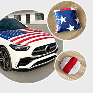 Bandera Mexicana para Capó <span class=keywords><strong>de</strong></span> Coche, Tela <span class=keywords><strong>de</strong></span> Poliéster Elástica para Motor, Bandera para Espejo Retrovisor <span class=keywords><strong>de</strong></span> Ventana - Product Image 2