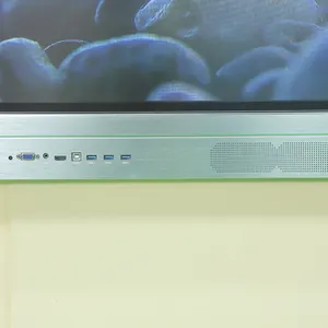 Quadro branco inteligente de 75 polegadas sem projetor, tela digital de toque para salas de aula