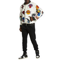 Veste Letterman personnalisée automne hiver chaud Patch laine Varisty uniforme de baseball veste pour hommes
