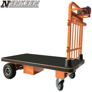 Chariot électrique en acier inoxydable de grande capacité, capacité de transport de marchandises lourdes, chariot électrique de jardin - Product Image 6