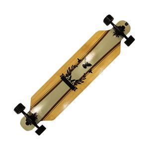 <span class=keywords><strong>Longboard</strong></span> Skateboard Complet Léger en Érable 100% Double Rocker - Product Image 2