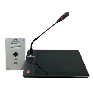 Système de sonorisation IP PA audio haut-parleur professionnel microphone mélangeur serveur logiciel ensemble complet produits