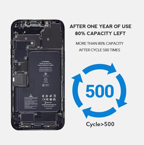 <span class=keywords><strong>แบ</strong></span><span class=keywords><strong>ต</strong></span>เตอรี่โทรศัพท์มือถือ CE FCC สำหรับ <span class=keywords><strong>iPhone</strong></span> 5 13 Pro X 6s 7 8 11 12 Xr Xs 14 15 Max  อะไหล่<span class=keywords><strong>เปลี่ยน</strong></span> - Product Image 5