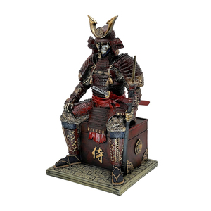 Weivista resina artigianato medievale antica Samurai guerriero non morto statua - Product Image 1