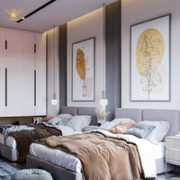 Collection de meubles de villa, décoration moderne pour hôtel 5 étoiles, meubles de chambre et décoration de penthouse