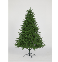 Großhandel PE Künstlicher Weihnachtsbaum Weihnachtstannenbaum Grün Faltbar Feiertagsdekoration Innen- und Außenbereich