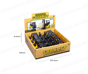 رافعة بناء سبيكة رافعة سحب سيارة رافعة شوكية دييكاست شاحنة نوع نموذج للأطفال - Product Image 6