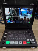 USD1672 livraison gratuite Kit de caméra de diffusion H430 = 3 pièces 4K 30X caméras de conférence PTZ Streaming AI Track + 5 CH 10.1 pouces commutateur vidéo