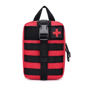 Kit de rescate médico táctico para exteriores, kit de primeros auxilios, supervivencia de emergencia, campo deportivo, impermeable, bolsa de herramientas