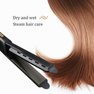 Cepillo Alisador de Cabello de Cerámica con Vapor y Temperatura Ajustable de Cuatro Niveles, Plancha de Pelo para el Hogar, Herramienta de Peinado con Calor - Product Image 6