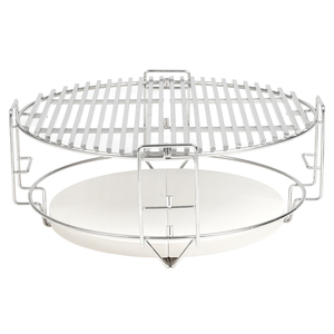 <span class=keywords><strong>SEB</strong></span> KAMADOBB Grill Kamado Grill Outdoor Nouveaux accessoires <span class=keywords><strong>de</strong></span> barbecue Deluxe Divide Conquer Système <span class=keywords><strong>de</strong></span> <span class=keywords><strong>cuisson</strong></span> adapté pour Kamado 21 pouces - Product Image 3