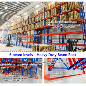 Système de Rayonnage à Palettes à Poutres Robuste pour Entrepôt, de 800 kg à 4000 kg, pour Stockage Industriel Sélectif en Usine - Product Image 6