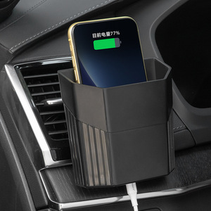 Car Vent Storage Organizer Dual Layer Design ABS <b>Material</b> For Car Interior Use - Product Image 2
