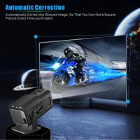 Proyector portátil HY320 Mini Proyector Soporte 1280*720P Android 13 Proyector de TV inteligente con WiFi y Bluetooth