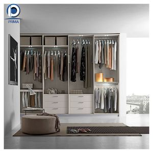 PRIMA <span class=keywords><strong>Dressing</strong></span> Room <span class=keywords><strong>en</strong></span> bois <span class=keywords><strong>massif</strong></span> europé<span class=keywords><strong>en</strong></span> antique sur mesure avec rangement à tiroirs - Product Image 4