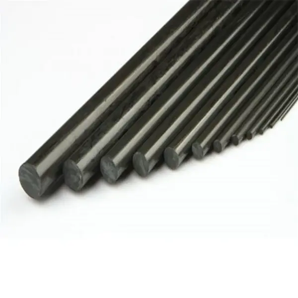 Fábrica OEM Solid Carbon Fiber Rod para 6mm 8mm bar para kite hastes Pultruded Carbon Fiber Bar