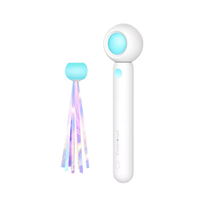 Juguete Educativo Ecológico para Mascotas de ABS y PP, Interactivo, Colorido, Elástico, Moderno, para Gatos, Divertido, con Borlas y Plumas - Product Image 4