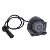 Cámara de Visión Lateral Impermeable AHD IP68 de 1080P con Visión Nocturna y Radar de Punto Ciego para Vehículos, Autobuses, Autocaravanas, Ayuda para la Marcha Atrás