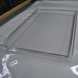 Vassoio <span class=keywords><strong>per</strong></span> essiccazione in rete metallica 304 in acciaio inossidabile da 18x26 pollici - Product Image 4