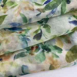 Tissus imprimés floraux en organza - Product Image 6