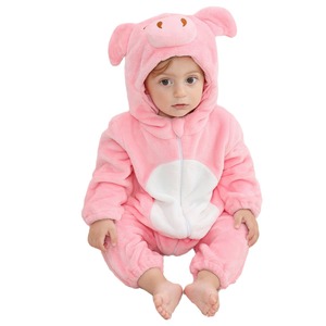 Combinaison <span class=keywords><strong>pour</strong></span> bébé nouveau-né printemps 2025, motif animal, flanelle, longue, style décontracté, fermeture éclair, <span class=keywords><strong>pour</strong></span> 1 à 3 ans - Product Image 5