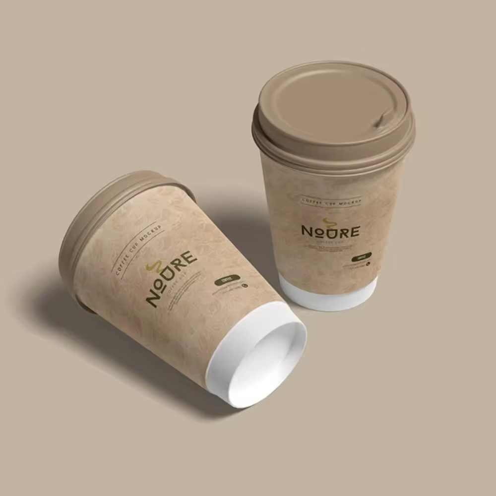 Vaso de papel de doble pared