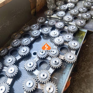 LI ZUAN PC70-<span class=keywords><strong>7</strong></span> Swing gendongan kedua Assy DENGAN Sun Gear 201-26-71171 201-26-71130 pengurang ayunan Gearbox Gear <span class=keywords><strong>Drive</strong></span> terakhir - Product Image 5