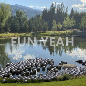 Lớn Shinny quả bóng phản quang óng ánh Spheres bóng sáng bóng trong Suốt LED Inflatable trung bình gương bóng bong bóng - Product Image 3