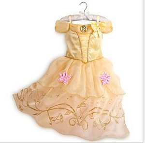 Disfraz de Princesa para Niñas Traje de Cosplay de Rapunzel y <span class=keywords><strong>la</strong></span> <span class=keywords><strong>Bella</strong></span> <span class=keywords><strong>Durmiente</strong></span> para Carnaval y Navidad - Product Image 5