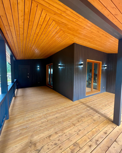 Moderna Cabaña <span class=keywords><strong>de</strong></span> Madera Prefabricada <span class=keywords><strong>de</strong></span> Dos Pisos, Espaciosa Cabaña <span class=keywords><strong>de</strong></span> Troncos con Amplio Terraza para <span class=keywords><strong>Vacaciones</strong></span> y Residencia en Resorts - Product Image 6
