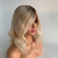 Perruque en soie avec cheveux de bébé, sans colle, pour patients souffrant d'alopécie, en cheveux humains vierges européens doublement étirés
