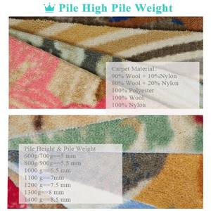 Tapis de prière musulman Axminster tissé à la machine, 80% laine, 20% nylon, tapis de prière mural pour adultes - Product Image 3