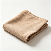 Serviettes de table en tissu imprimé numérique réglables, motif vigne botanique marron, style rustique campagnard, mélange coton-lin