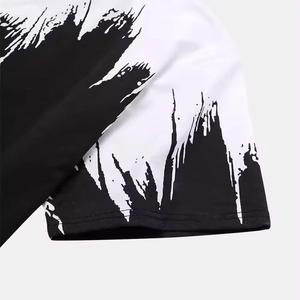 T-shirt personnalisé pour homme en tissu jersey, design vierge, sérigraphié, séchage rapide, respirant, écologique - Product Image 6