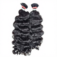 Extensions capillaires Drop Shipping Sexyladyhair 100% vierges Remy Cambodgiennes Afro 4C bouclées, pointes K et I, double trame, toutes couleurs