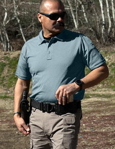 Logotipo personalizado transpirable de talla grande de secado rápido multicolor para Polos de punto de verano traje de impresión de gran tamaño - Product Image 3