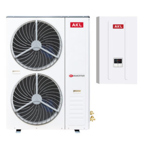 Pompe à chaleur fendue EVI 30kw onduleur pompe à chaleur air-eau EN14825 - Product Image 1