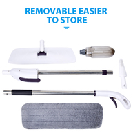 Outils de nettoyage ménager Tendance Mob Pulvérisateur Eau Magique 360 Degrés Pivotant Plat Vadrouille Microfibre Nettoyage Facile Vadrouille