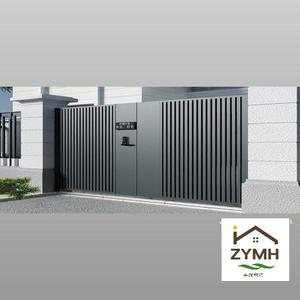 Portails <span class=keywords><strong>de</strong></span> jardin à battants avant, best-sellers américains, design moderne, imperméables, 6 pieds, en aluminium thermolaqué - Product Image 5