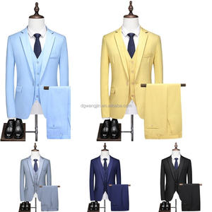 <span class=keywords><strong>Blazer</strong></span> Formale da <span class=keywords><strong>Uomo</strong></span> Nero Tinta Unita 5XL con Chiusura Monopetto, Logo Personalizzato, Pantaloni Stile Fronte Piatto con Zip per Matrimoni - Product Image 1