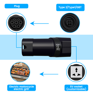 Adaptateur V2L Type 1 personnalisé pour le marché américain Hyundai Kona Kia <span class=keywords><strong>Niro</strong></span> <span class=keywords><strong>EV</strong></span> – Connecteur véhicule-chargeur <span class=keywords><strong>prix</strong></span> usine sans prise - Product Image 4