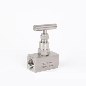 Kare 304/316L iğne ve ölçüm vanaları kadın düz iplik 6000psi aktüatörlü iğne vana fiyatı - Product Image 5