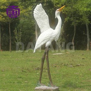 Lámpara Decorativa de Fibra de Vidrio con Forma de Garza Voladora, con Luz LED, Impermeable, para Jardín, Patio, Inmobiliarias y Paisajismo - Product Image 3