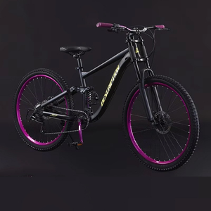 Vélo de montagne tout-terrain à suspension intégrale hydraulique haute performance, à 10 vitesses, pour la conduite sur sentier - Product Image 2