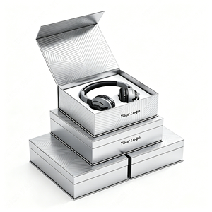 Caja de Empaque para Auriculares Inalámbricos Premium, Cierre Magnético, Plegable, de Papel Rígido, Empaque de Regalo de Lujo - Product Image 3