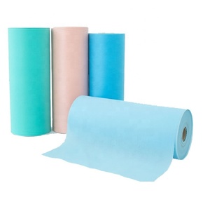 Tissu non tissé en polypropylène de haute qualité, blanc, respirant, matériau filtrant, poids moyen, largeur 58/60 pouces - Product Image 1