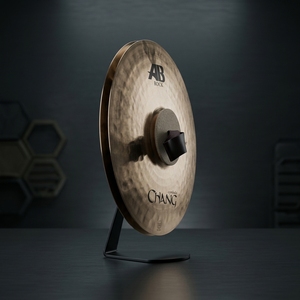 Cymbales de marche professionnelles Chang AB Rock en bronze B20 pour les fanfares et les orchestres - Product Image 3