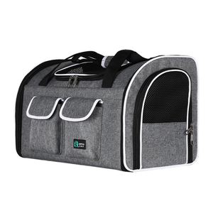 Factory Direct Supply Dog Oxford Eco-friendly Portable <b>Pet</b> <b>Backpack</b> with Zipper Closure Large Capacity - Product Image 2